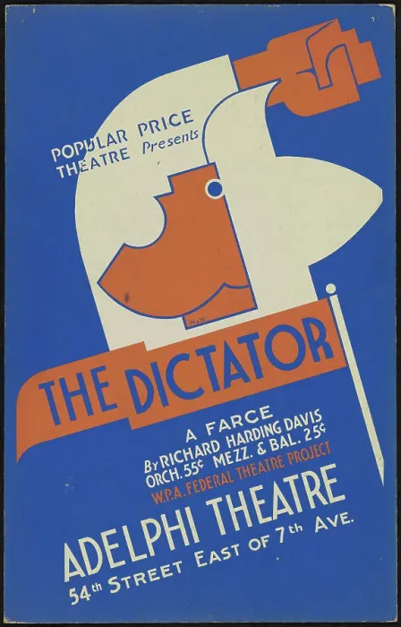 Framed Print : The Dictator, New York, 1936. Creator: Unknown Framed Print : The Dictator, New York, 1936. Creator: Unknown