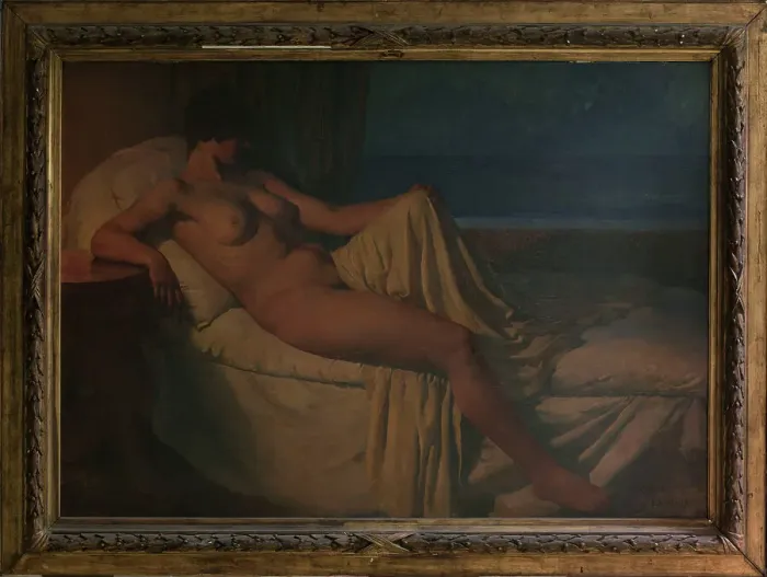 Framed Print : Didon, c.1910. Creator: Paul Albert Laurens Framed Print : Didon, c.1910. Creator: Paul Albert Laurens