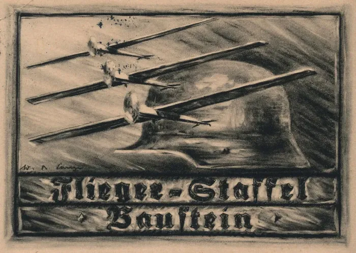 Framed Print : Die Fliegerstaffel Baustein. Stahlhelm Flugzeug-Spende (Steel Helmet, League of Front Framed Print : Die Fliegerstaffel Baustein. Stahlhelm Flugzeug-Spende (Steel Helmet, League of Front