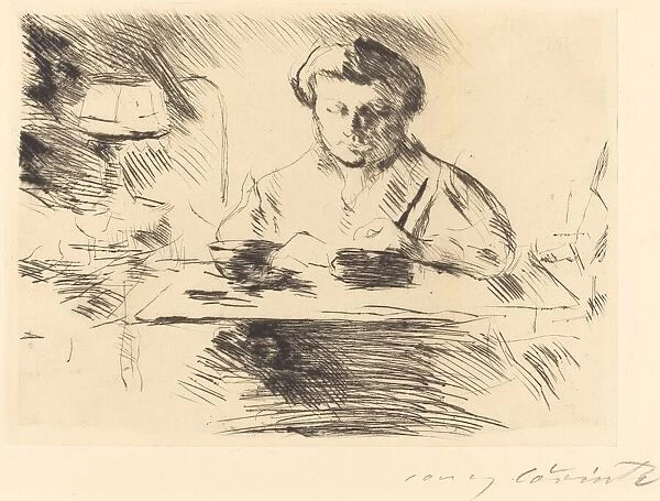 Die Gattin (Wife of the Artist), 1918. Creator: Lovis Corinth