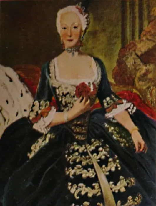 Framed Print : Die Gemahlin Friedrichs des Groszen 1715-1797. - Gemalde von Pesne, 1934 Framed Print : Die Gemahlin Friedrichs des Groszen 1715-1797. - Gemalde von Pesne, 1934