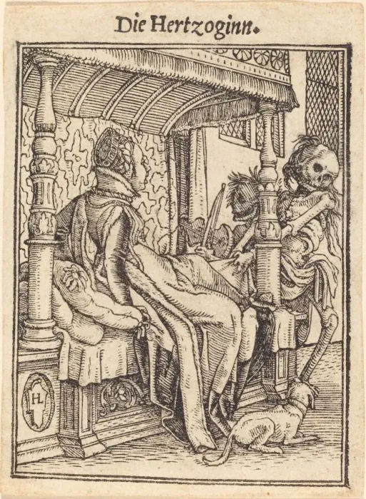 Framed Print : Die Hertzoginn. Creator: Hans Holbein the Younger Framed Print : Die Hertzoginn. Creator: Hans Holbein the Younger