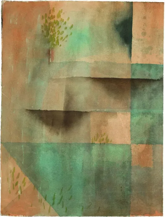 Framed Print : Die Mauer (The Wall), 1929
