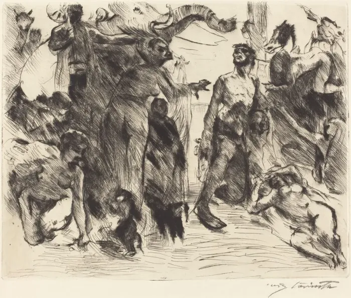 Framed Print : Die Versuchung des heiligen Antonius (The Temptation of Saint Anthony), 1919 Framed Print : Die Versuchung des heiligen Antonius (The Temptation of Saint Anthony), 1919