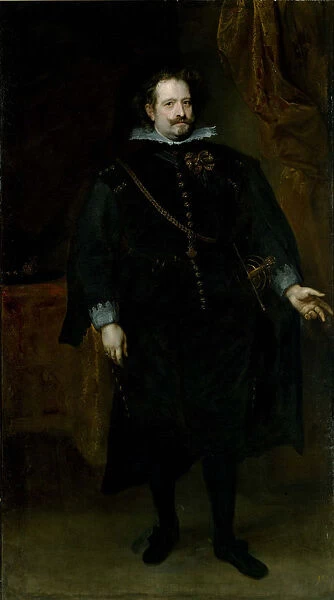 Diego Felipe de Guzman, Marquis of Leganes, ca 1634. Artist: Dyck, Sir Anthonis, van (1599-1641)