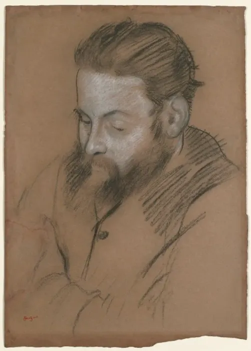 Framed Print : Diego Martelli, 1879. Creator: Edgar Degas (French, 1834-1917) Framed Print : Diego Martelli, 1879. Creator: Edgar Degas (French, 1834-1917)