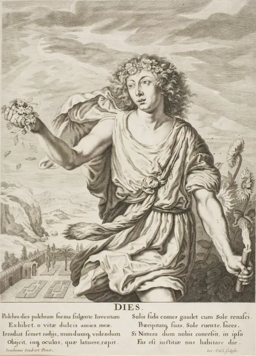 Framed Print : Dies, 1645. Creator: Jeremias Falck Framed Print : Dies, 1645. Creator: Jeremias Falck
