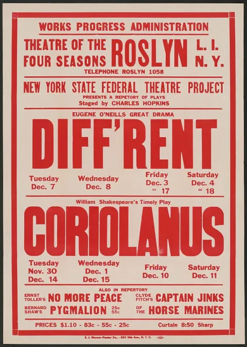 Framed Print : Diff'rent 1, Roslyn, NY, 1937. Creator: Unknown Framed Print : Diff'rent 1, Roslyn, NY, 1937. Creator: Unknown