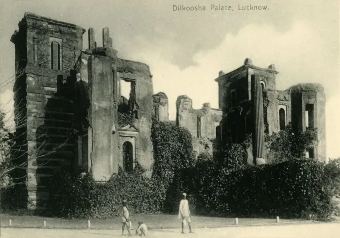 Framed Print : Dilkoosha Palace, Lucknow. Creator: Unknown Framed Print : Dilkoosha Palace, Lucknow. Creator: Unknown