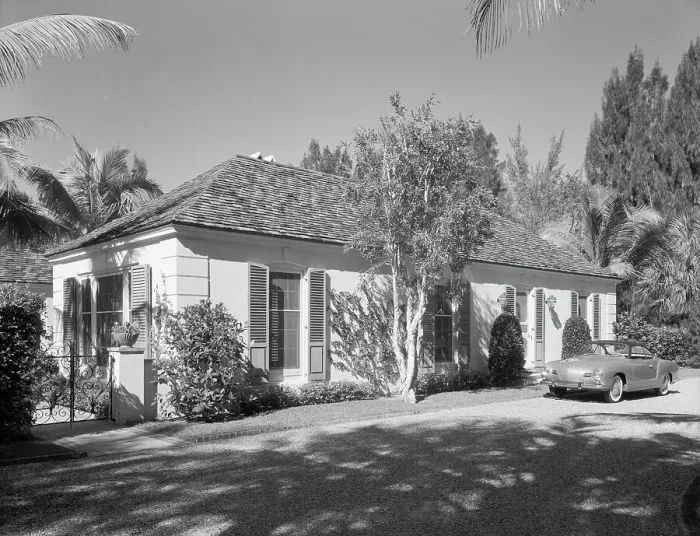 Framed Print : Dimitri Yassakovitch, residence in Hobe Sound, Florida, 1958. Creator: Gottscho-Schleisner, Inc Framed Print : Dimitri Yassakovitch, residence in Hobe Sound, Florida, 1958. Creator: Gottscho-Schleisner, Inc