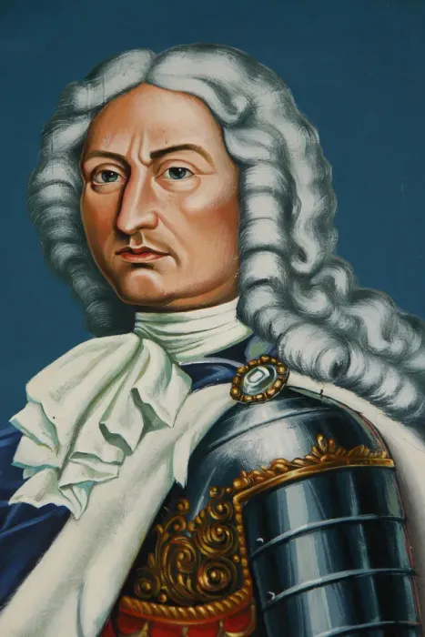 Framed Print : Dimitrie Cantemir (1673-1723). Artist: Anonymous Framed Print : Dimitrie Cantemir (1673-1723). Artist: Anonymous