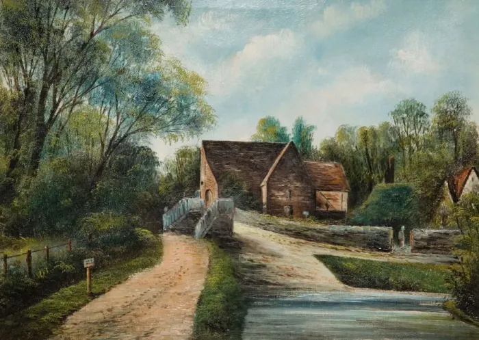 Framed Print : The Dingles, Sarehole, Near Moseley, 1906. Creator: W H Robinson Framed Print : The Dingles, Sarehole, Near Moseley, 1906. Creator: W H Robinson