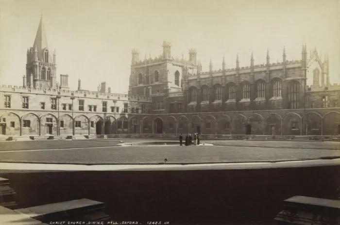 Framed Print : Dining hall, Christ Church College, Oxford, Oxfordshire, late 19th or early 20th century Framed Print : Dining hall, Christ Church College, Oxford, Oxfordshire, late 19th or early 20th century