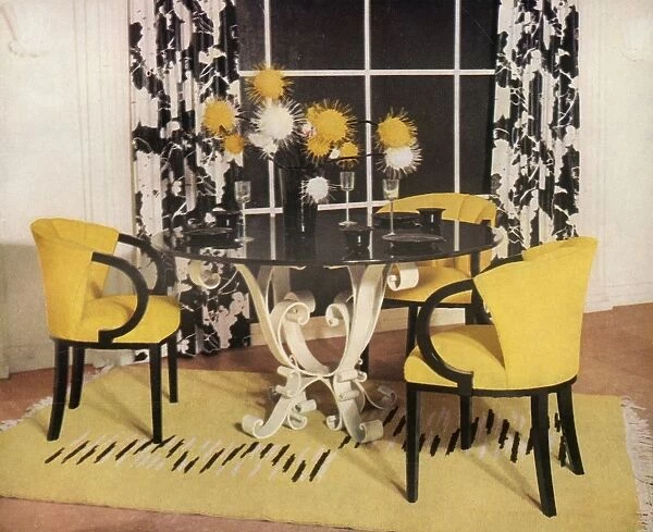 Dining-room group by Hayes Marshall for Fortnum & Mason Ltd. London, 1937 Creator: Unknown