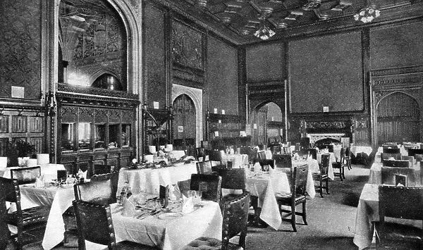 The dining room of the House of Commons, London, 1926-1927