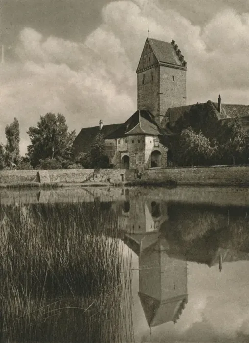 Framed Print : Dinkelsbuhl - Rothenburger Tor, 1931. Artist: Kurt Hielscher Framed Print : Dinkelsbuhl - Rothenburger Tor, 1931. Artist: Kurt Hielscher