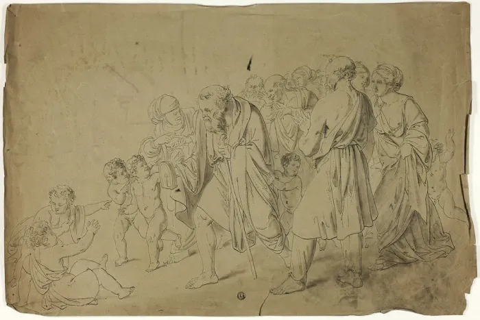 Framed Print : Diogenes Searching for an Honest Man, n. d. Creator: Unknown Framed Print : Diogenes Searching for an Honest Man, n. d. Creator: Unknown