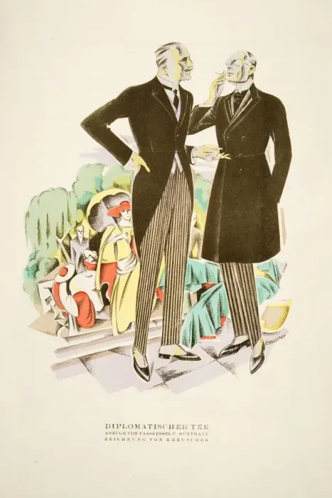 Framed Print : Diplomatischer Tee, suits by Fasskessel U Framed Print : Diplomatischer Tee, suits by Fasskessel U
