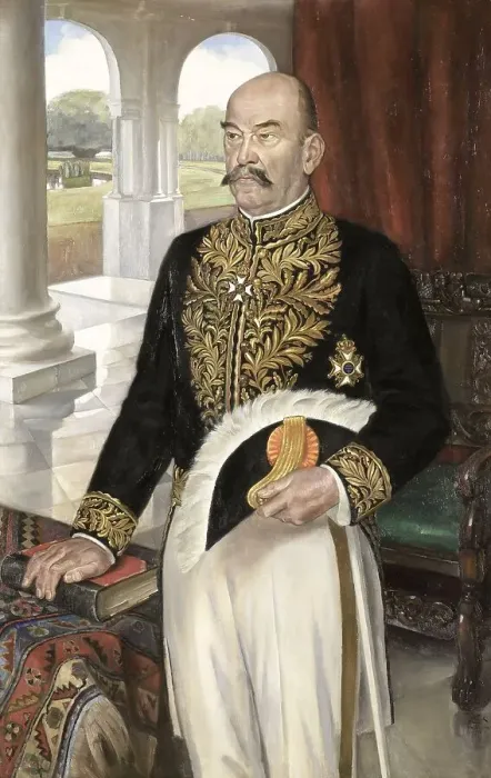 Framed Print : Dirk Fock, Governor-General, 1925. Creator: Jan Frank Framed Print : Dirk Fock, Governor-General, 1925. Creator: Jan Frank