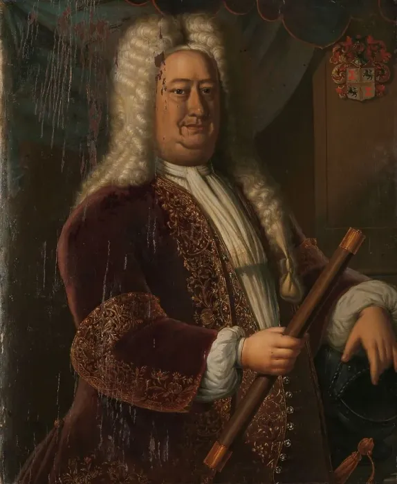 Framed Print : Dirk van Cloon (1730-1735), 1733. Creator: Hendrik van den Bosch Framed Print : Dirk van Cloon (1730-1735), 1733. Creator: Hendrik van den Bosch