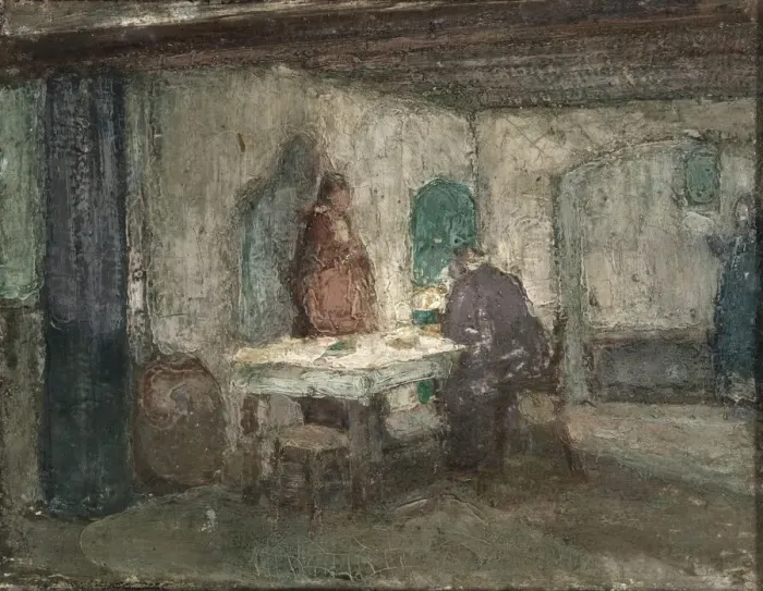Framed Print : And He Disappeared out of Their Sight, ca. 1898. Creator: Henry Ossawa Tanner Framed Print : And He Disappeared out of Their Sight, ca. 1898. Creator: Henry Ossawa Tanner