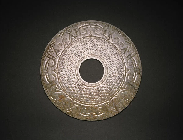 Disc (bi), Western Han dynasty, 2nd  /  1st century B. C. Creator: Unknown