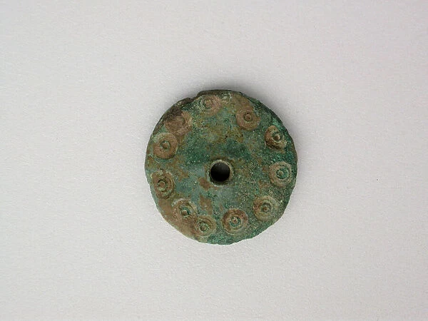 Disc, Chariot Wheel, Geometric Period (800-700 BCE). Creator: Unknown