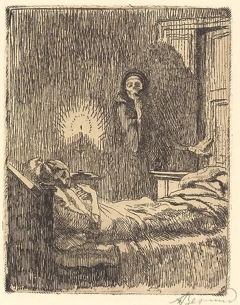 Discreet (Discrète), 1900. Creator: Paul Albert Besnard