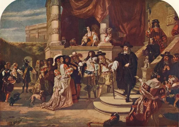 Framed Print : The Disgrace of Lord Clarendon 1667 (1905) Framed Print : The Disgrace of Lord Clarendon 1667 (1905)