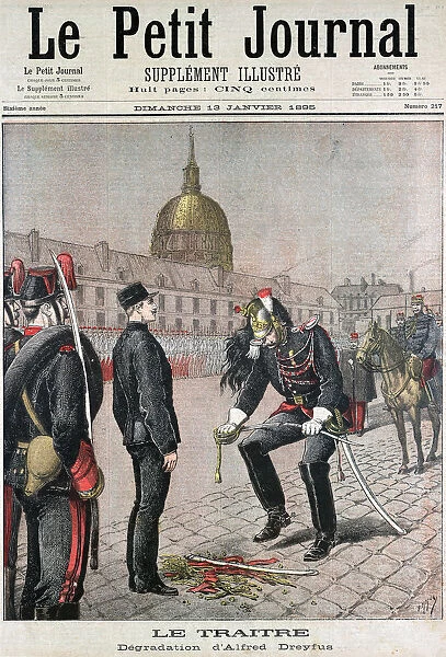 Disgracing of Albert Dreyfus, 1895