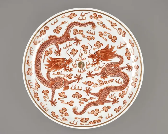 Framed Print : Dish, 1885-1908. Creator: Unknown Framed Print : Dish, 1885-1908. Creator: Unknown