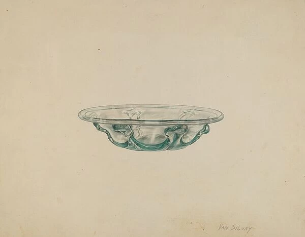 Dish, 1935  /  1942. Creator: Van Silvay