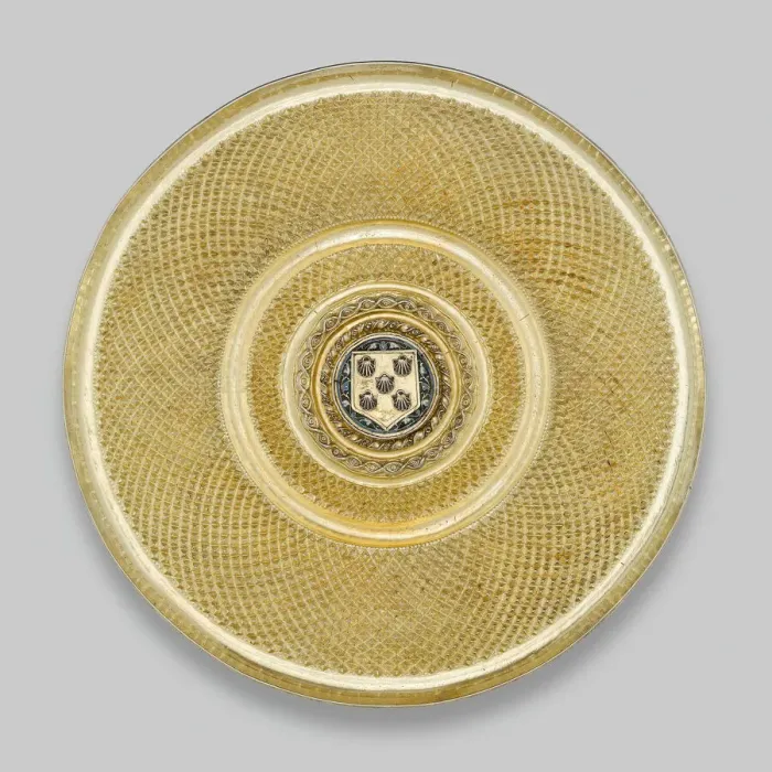 Framed Print : Dish, Lisbon, c. 1500. Creator: Unknown Framed Print : Dish, Lisbon, c. 1500. Creator: Unknown