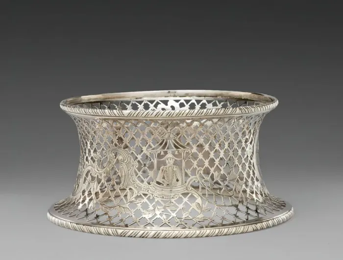 Framed Print : Dish Ring, Dublin, 1772. Creator: Charles Townsend Framed Print : Dish Ring, Dublin, 1772. Creator: Charles Townsend