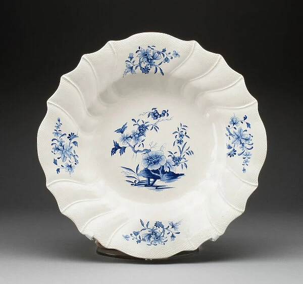 Dish, Tournai, c. 1765. Creator: Tournai Porcelain Manufactory