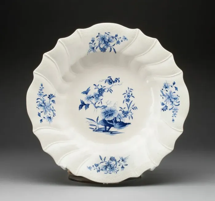 Framed Print : Dish, Tournai, c. 1765. Creator: Tournai Porcelain Manufactory Framed Print : Dish, Tournai, c. 1765. Creator: Tournai Porcelain Manufactory
