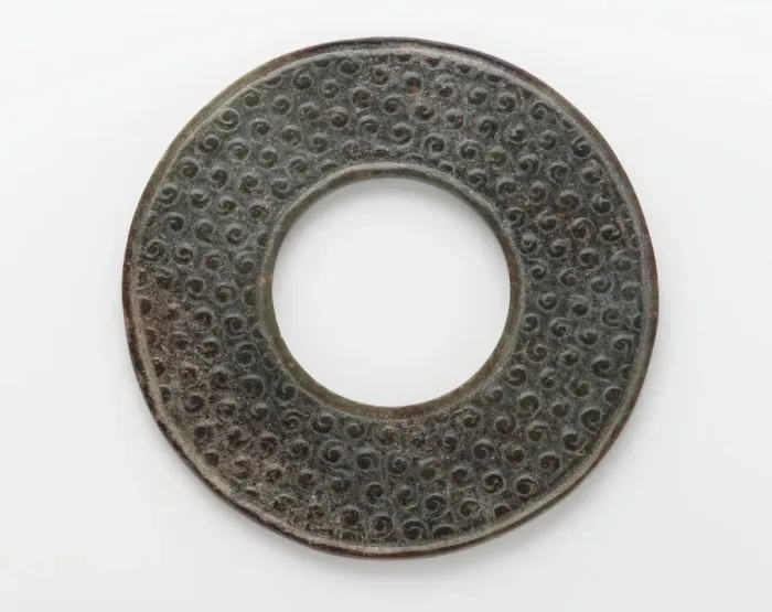 Framed Print : Disk (bi), Eastern Zhou dynasty, 4th-3rd century BCE. Creator: Unknown Framed Print : Disk (bi), Eastern Zhou dynasty, 4th-3rd century BCE. Creator: Unknown