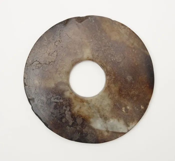 Framed Print : Disk (bi), Han dynasty, 206 BCE-220 CE. Creator: Unknown Framed Print : Disk (bi), Han dynasty, 206 BCE-220 CE. Creator: Unknown