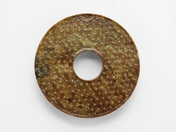 Disk (bi ?) with knobs, Late Neolithic period, 3300-2250 BCE. Creator: Unknown