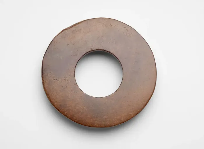 Framed Print : Disk (bi ?), Late Neolithic period, ca. 3300-ca. 2250 BCE. Creator: Unknown Framed Print : Disk (bi ?), Late Neolithic period, ca. 3300-ca. 2250 BCE. Creator: Unknown