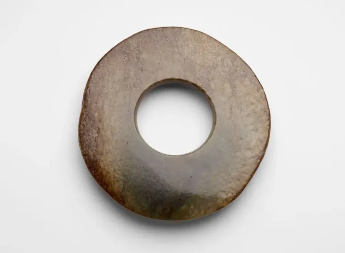Framed Print : Disk (bi ?), Late Neolithic period, ca. 3300-ca. 2250 BCE. Creator: Unknown Framed Print : Disk (bi ?), Late Neolithic period, ca. 3300-ca. 2250 BCE. Creator: Unknown