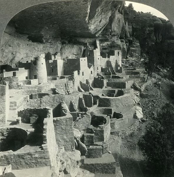 Dismantled Towers and Turrets Broken - Cliff Palace in the Mesa Verde