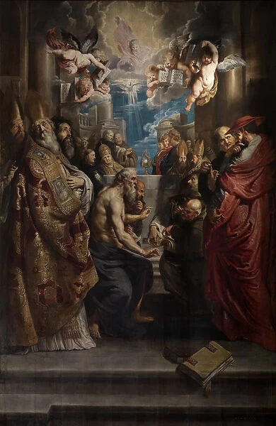 The Disputation of the Holy Sacrament, ca 1609. Creator: Rubens, Pieter Paul (1577-1640)