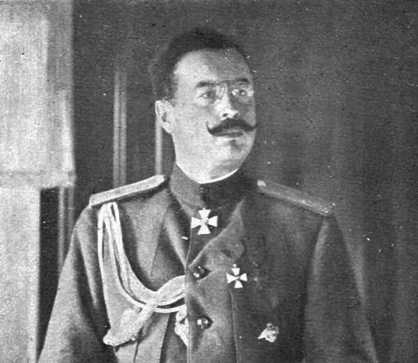 Dissolution of the Eastern Front; General Dukhonin, assassinated... 1917. Creator: Unknown