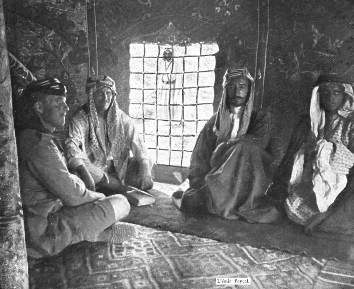 Framed Print : Distant Fronts, In Hejaz; One of the sons of the King of Hejaz: the Emir Faisal, 1917. Creator: Unknown Framed Print : Distant Fronts, In Hejaz; One of the sons of the King of Hejaz: the Emir Faisal, 1917. Creator: Unknown