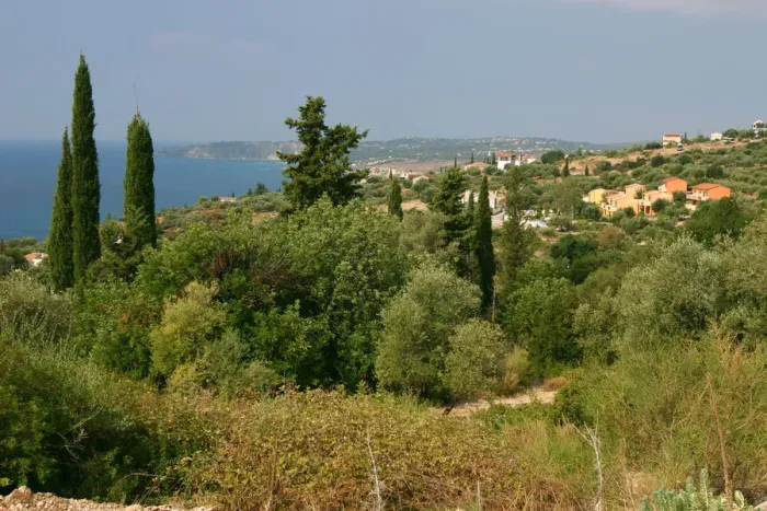 Framed Print : Distant view of Lourdas, Kefalonia, Greece Framed Print : Distant view of Lourdas, Kefalonia, Greece