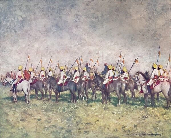 A Distinguished Native Regiment, 1903. Artist: Mortimer L Menpes