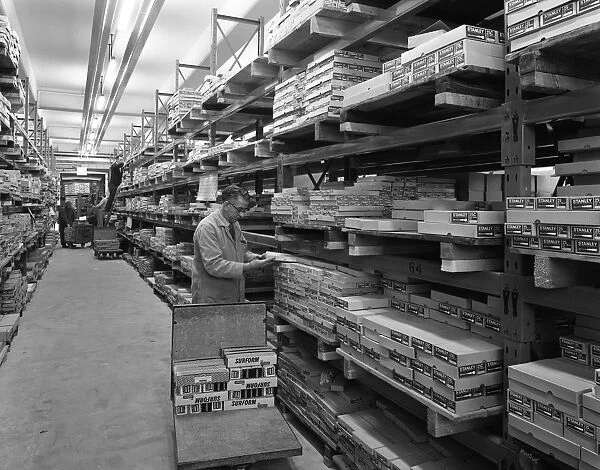 Distribution warehouse, Stanley Tools, Sheffield, South Yorkshire, 1967