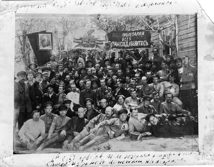 Framed Print : District Congress of Soviets, 1920. Creator: M Kh Afanasenko Framed Print : District Congress of Soviets, 1920. Creator: M Kh Afanasenko