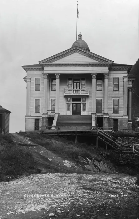 Framed Print : District Court, between c1900 and c1930. Creator: Unknown Framed Print : District Court, between c1900 and c1930. Creator: Unknown